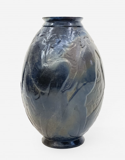 Gaston Deblaize and Marcel Guillard - 'La Sarabande' Art Deco Vase