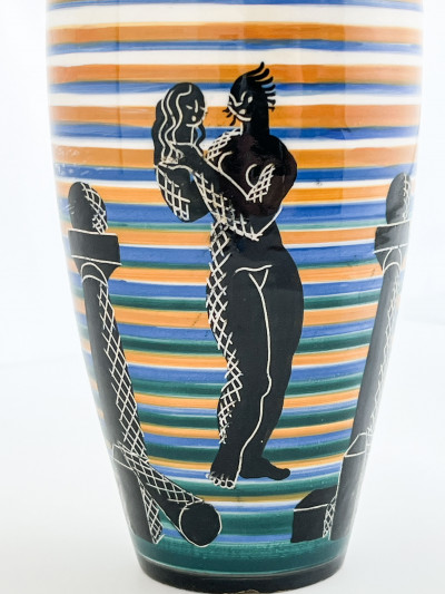 Rometti Ceramiche - Vase 'Le Arti'