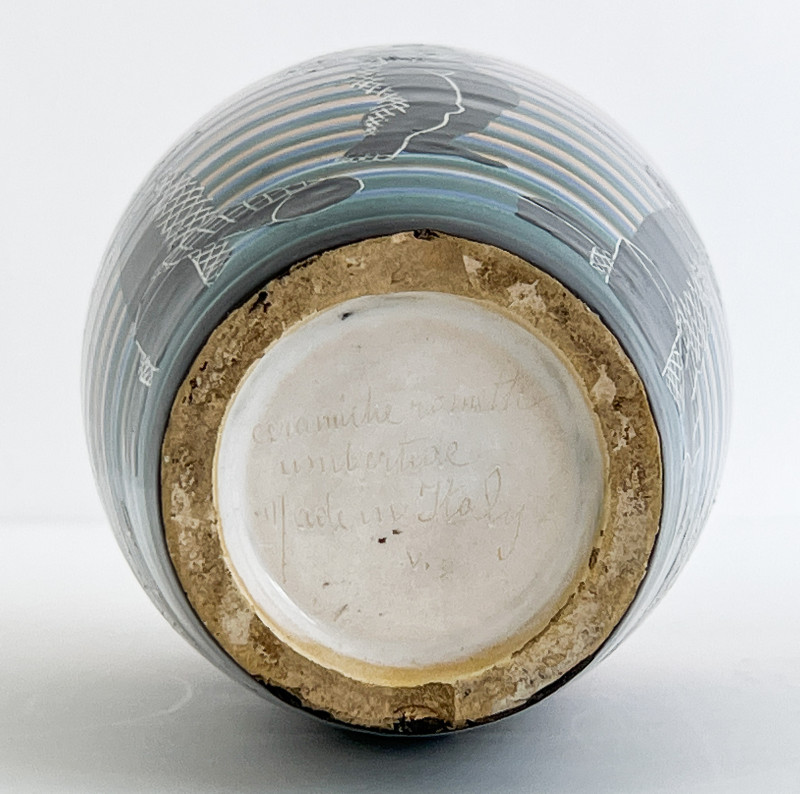 Rometti Ceramiche - Vase 'Le Arti'