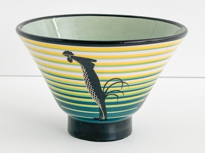 Image for Lot Rometti Ceramiche - Bowl 'Gallo'