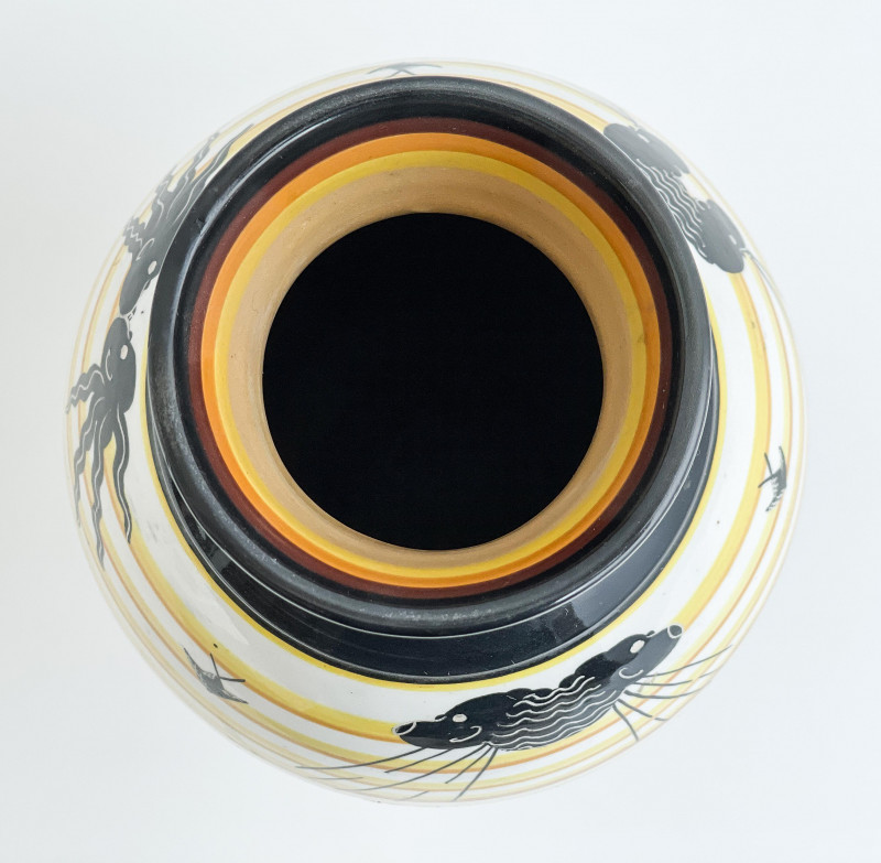 Rometti Ceramiche - Vase 'Buon Raccolto'