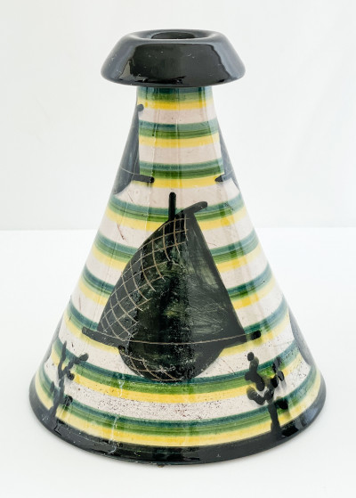 Image for Lot Rometti Ceramiche - Vase 'Marinaresca'