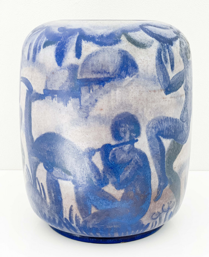 Andre Naudy for Sévres - Large Vessel with Classical Pastoral Scene