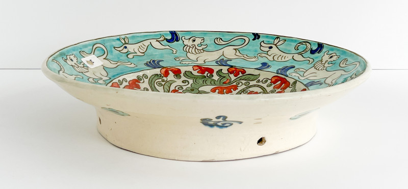 Edmond Lachenal French Faience Charger