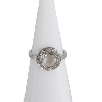 Image for Lot Rose Cut 1ct Diamond Ring