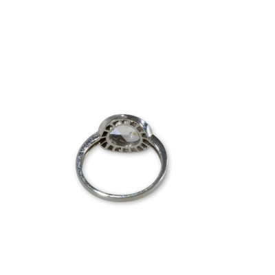 Rose Cut 1ct Diamond Ring