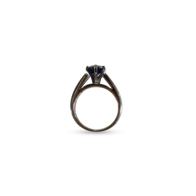 1.92 ct Sapphire & Diamond Ring