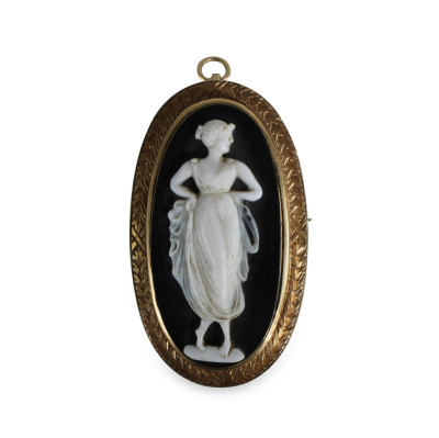Image for Lot Cameo Pendant