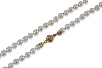 Image for Lot Cultured Pearl Necklace