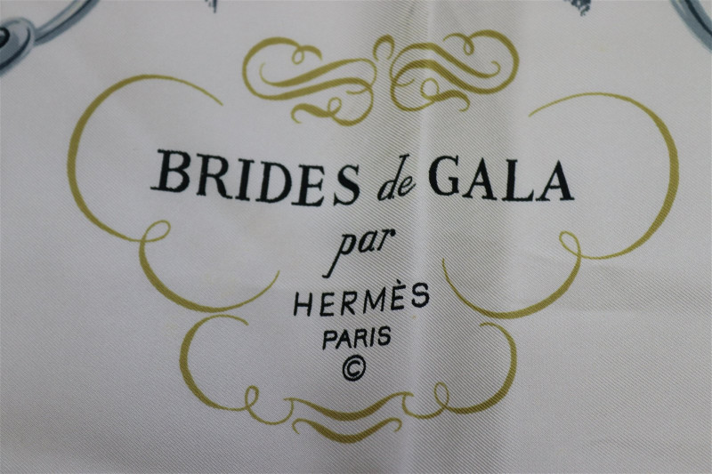Hermes Brides de Gala Twill Silk Scarf