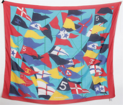 LV Cup 2000 Vintage Silk Scarf Pillow 20