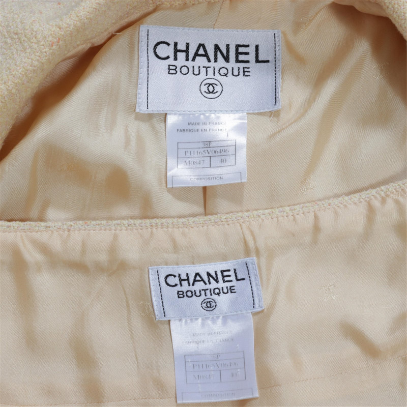 Chanel Tweed Skirt Suit, Spring 1998