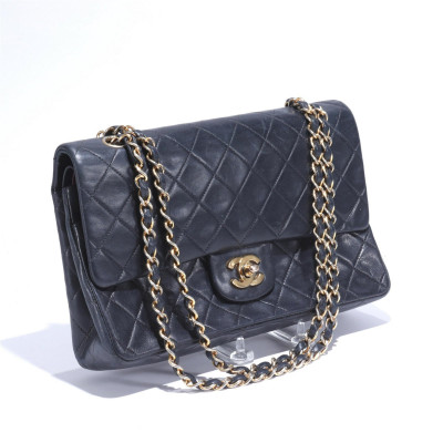 Image for Lot Vintage Chanel Classic Double Flap Bag