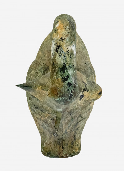 Chinese Bronze Duck Form Censer