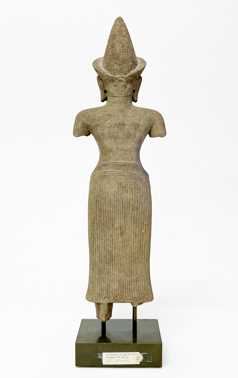 Khmer Sandstone Figure of Uma