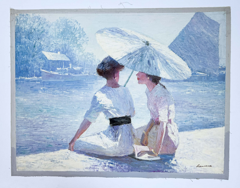 Lawrence (Law Kwok Leung) - Two Women Under a Parasol