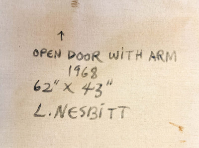 Lowell Nesbitt - Open Door with Arm