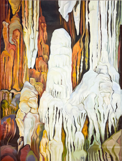 Lowell Nesbitt - Frozen Fountain, Luray Caverns, VA