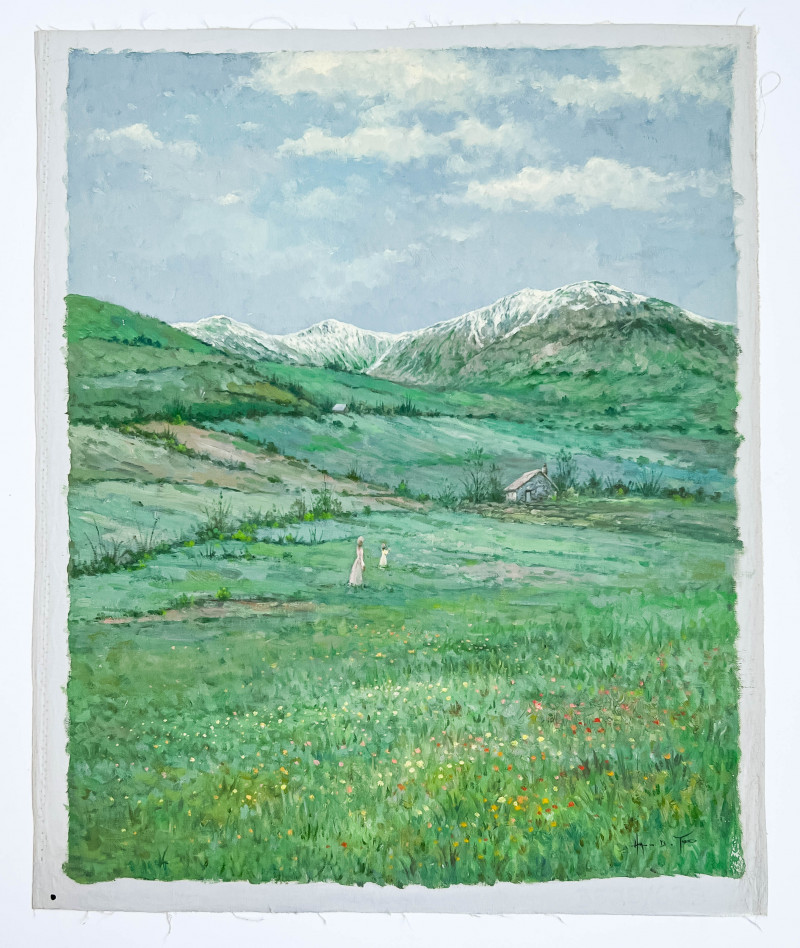 Hyun Bo Yoo - Mountain Landscape