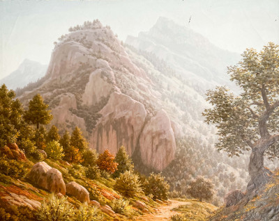 Unknown Artist - Mountain Landscape