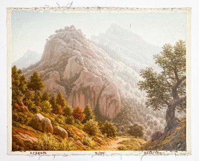 Unknown Artist - Mountain Landscape