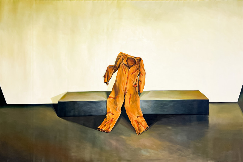 Lowell Nesbitt - Orange Jumpsuit
