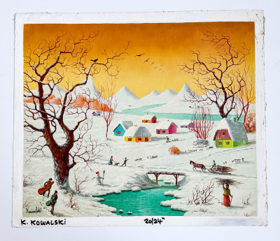 A. Kowalski - Untitled (Winter Village)