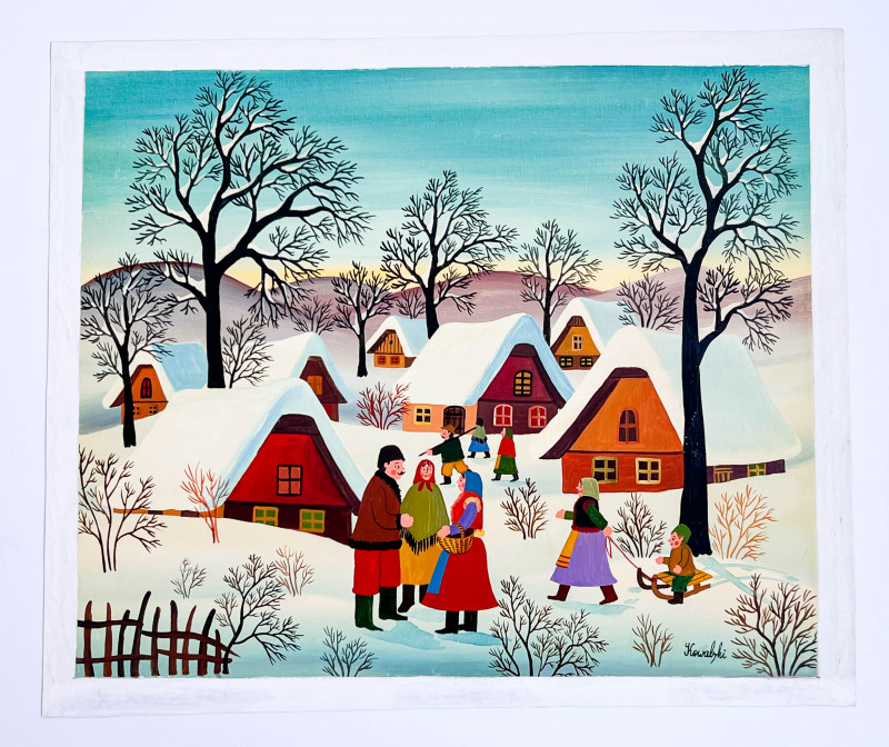 A. Kowalski - Untitled (Winter Village)