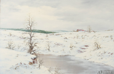 Vladimír Novák - Winter Landscape II