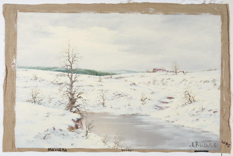 Vladimír Novák - Winter Landscape II