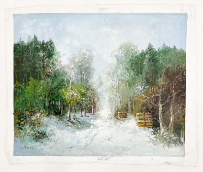 Willi Bauer - A Quiet Snow
