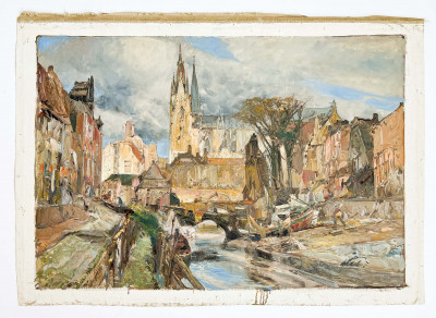 Jan de Vogel - Canal to Cathedral