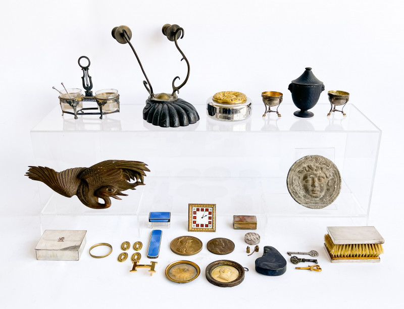 Assemblage of Desk and Vanity Objects, including Tiffany & Co.