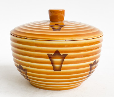 Image for Lot Galvani Pordenone Italian Ceramic Covered Bowl