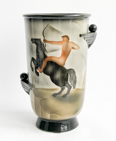 Image for Lot FACI Italian Ceramic Vase