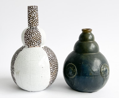 Two Atelier Primavera Pottery Vases