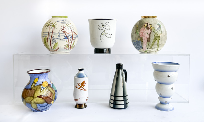 Group Of Italian Ceramic Vases