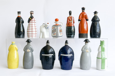 Robj Paris Porcelain Figural Bottles