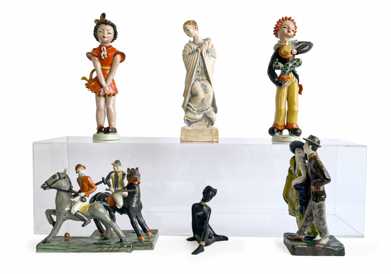 Group Of Austrian Figural Sculptures