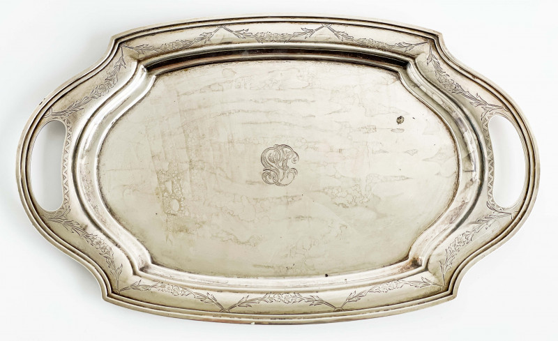 R. Wallace & Sons Sterling Silver Tray
