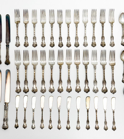 Whiting 'King Edward' Sterling Silver Flatware Service