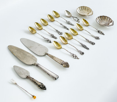 Reed & Barton and Other Assorted Sterling Silver Flatware, 18 Pieces