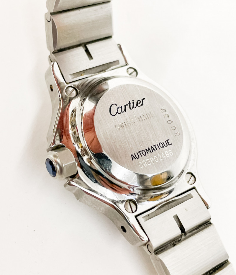 Cartier Santos Octagon Ladies Watch