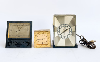 Tiffany & Co. and Others, Group of Desk Clocks