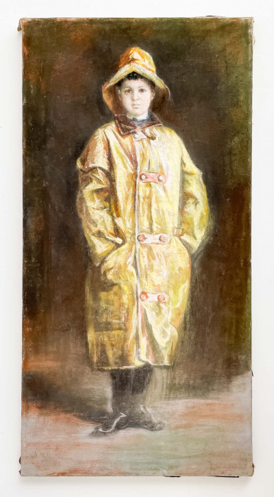 Isabel Wylie Lowe - Untitled (Boy in Raincoat)