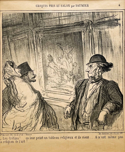Image for Lot Honoré Daumier - Works from Le Charivari (double-sided)
