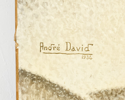 André David - Centaure Chassant des Biches