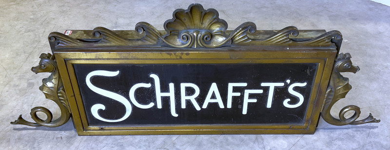 Schrafft's Illuminated Shop Sign