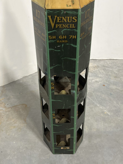 Venus Pencil Tin Advertising Display Model