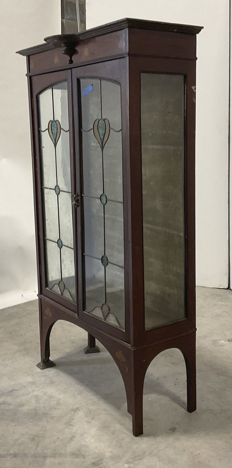 Art Nouveau Inlaid Cabinet